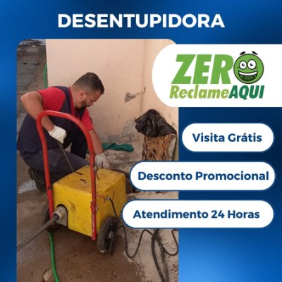Desentupidora 24h Bairro Vila Santa Luzia Bauru-SP